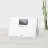 Claude Monet - Gelbe und Lila Irische Karte (Rückseite)