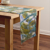 Claude Monet - Gelbe und Lila Irische Kurzer Tischläufer (Beispiel)