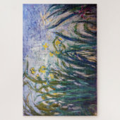 Claude Monet - Gelbe und Lila Irische Puzzle (Vertikal)