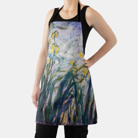 Claude Monet - Gelbe und Lila Irische Schürze (InSitu)