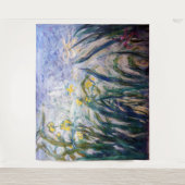 Claude Monet - Gelbe und Lila Irische Wandteppich (Vorderseite)