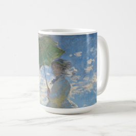 Claude Monet Gemälde von Lady mit Parasol Kaffeetasse
