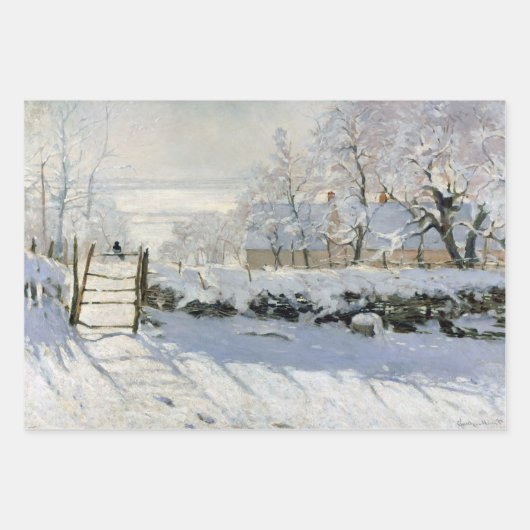 Claude Monet Geschenkpapier Set (Vorderseite 2)