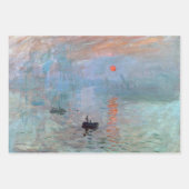 Claude Monet Geschenkpapier Set (Vorderseite)