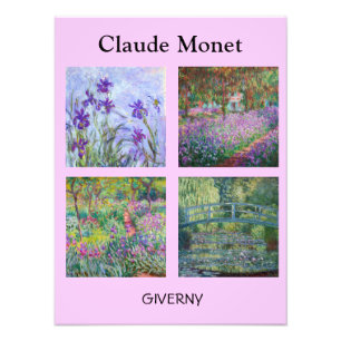 Claude Monet - Giverny Meisterwerke Auswahl Fotodruck
