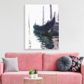 Claude Monet Gondola in Venedig Leinwanddruck (Insitu (Wohnzimmer))