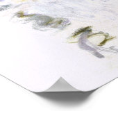 Claude Monet Gondola in Venedig Poster (Ecke)