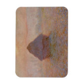 Claude Monet | Grainstack, Sonne im Nebel Magnet (Vertikal)