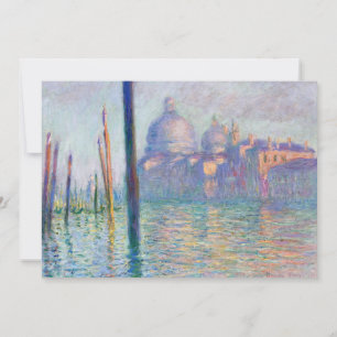 Claude Monet - Grand Canal, Venedig Einladung