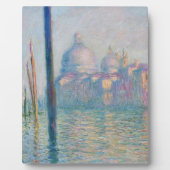 Claude Monet Grand Canal Venedig Italien Reisen Fotoplatte (Vorderseite)
