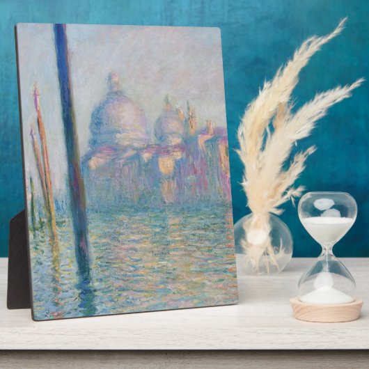 Claude Monet Grand Canal Venedig Italien Reisen Fotoplatte (Seite)