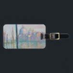 Claude Monet Grand Canal Venedig Italien Reisen Gepäckanhänger<br><div class="desc">Impressionistische Landschaftsmalerei von Claude Monet - Klassische Meisterwerke - Claude Monets beeindruckende Malserie - Canal Venedig</div>