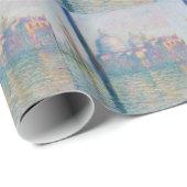 Claude Monet Grand Canal Venedig Italien Reisen Geschenkpapier (Rolleneckpunkt)