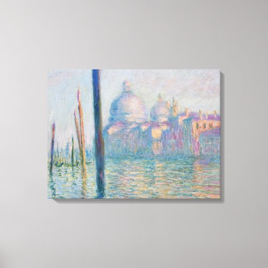 Claude Monet Grand Canal Venedig Italien Reisen Leinwanddruck (Vorderseite)