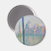 Claude Monet Grand Canal Venedig Italien Reisen Magnet (Vorderseite/Rückseite)