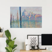 Claude Monet Grand Canal Venedig Italien Reisen Poster (Heimbüro)