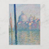 Claude Monet Grand Canal Venedig Italien Reisen Postkarte (Vorderseite)