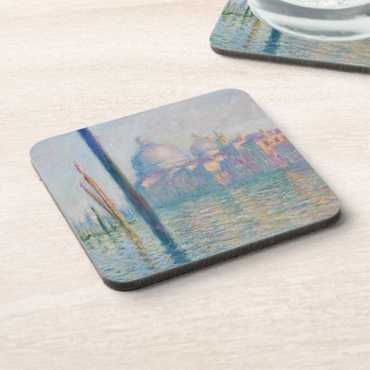 Claude Monet Grand Canal Venedig Italien Reisen Untersetzer (Linke Seite)