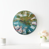Claude Monet Große Wanduhr (Zuhause)