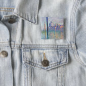 Claude Monet - Großer Kanal, Venedig Button (Beispiel)