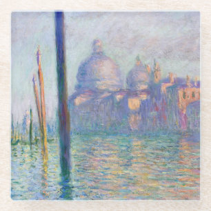 Claude Monet - Großer Kanal, Venedig Glasuntersetzer