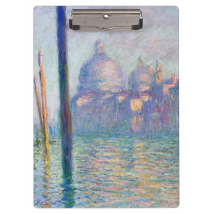 Claude Monet - Großer Kanal, Venedig Klemmbrett