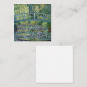 Claude Monet - Grüne Harmonie Mitteilungskarte (Vorne/Hinten)