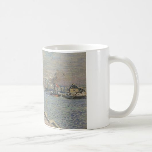 Claude Monet - Hafen von Le Havre Kaffeetasse (Rechts)