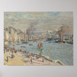 Claude Monet - Hafen von Le Havre Poster