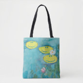 Claude Monet Happy Faces Tasche (Vorderseite)