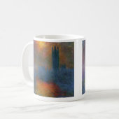 Claude Monet - Häuser des Parlaments Kaffeetasse (Vorderseite Links)
