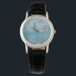 Claude Monet. Häuser des Parlaments London. Blau Armbanduhr<br><div class="desc">Claude Monet "Houses of Parliament,  London" Uhr.</div>
