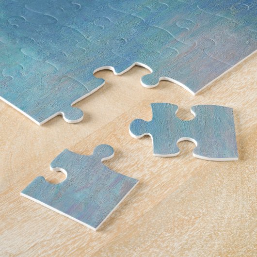 Claude Monet. Häuser des Parlaments London. Blau Puzzle (Seite)