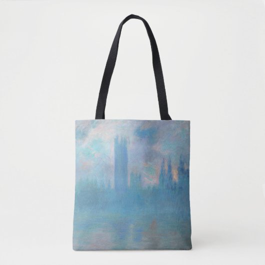 Claude Monet. Häuser des Parlaments London. Blau Tasche (Vorderseite)