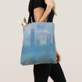 Claude Monet. Häuser des Parlaments London. Blau Tasche (Von Nahem)