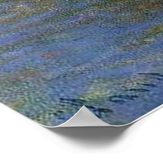 Claude Monet - Häuser des Parlaments Poster (Ecke)