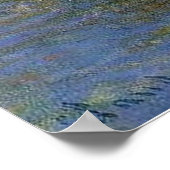 Claude Monet - Häuser des Parlaments Poster (Ecke)