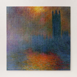 Claude Monet - Häuser des Parlaments Puzzle