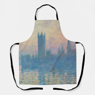 Claude Monet Häuser des Parlaments Sonnenuntergang Schürze