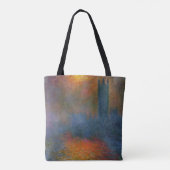 Claude Monet - Häuser des Parlaments Tasche (Rückseite)