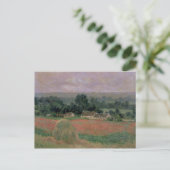 Claude Monet | Haystack in Giverny, 1886 Postkarte (Stehend Vorderseite)
