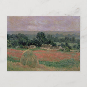 Claude Monet   Haystack in Giverny, 1886 Postkarte