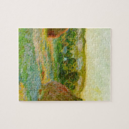 Claude Monet // Haystacks Puzzle (Horizontal)