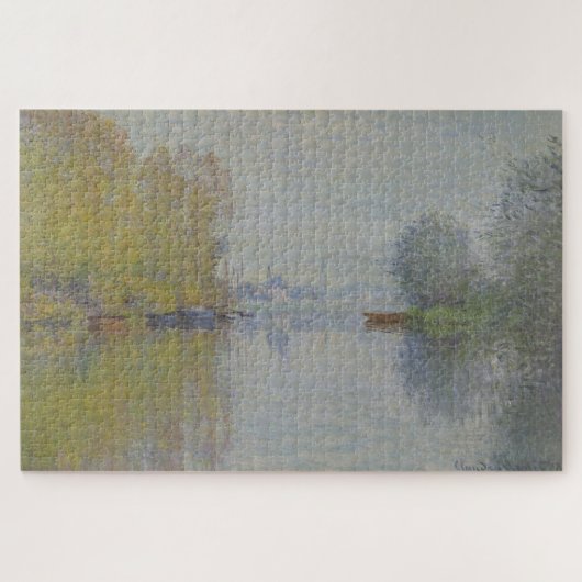 Claude Monet Herbst an der Seine Puzzle (Horizontal)