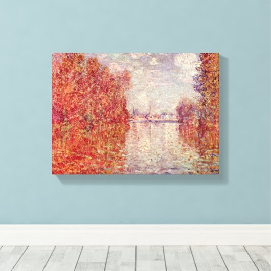 Claude Monet - Herbst in Argentinien Leinwanddruck (Insitu (Holzboden))