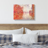 Claude Monet - Herbst in Argentinien Leinwanddruck (Insitu (Schlafzimmer))
