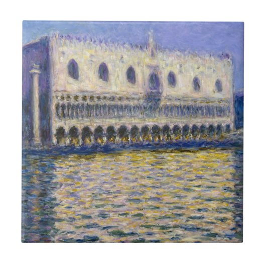 Claude Monet - Hoges-Palast Fliese (Vorderseite)
