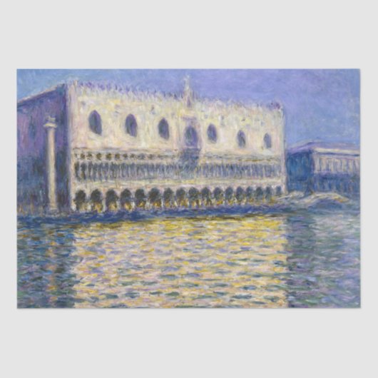 Claude Monet - Hoges-Palast Seidenpapier (Vorderseite)