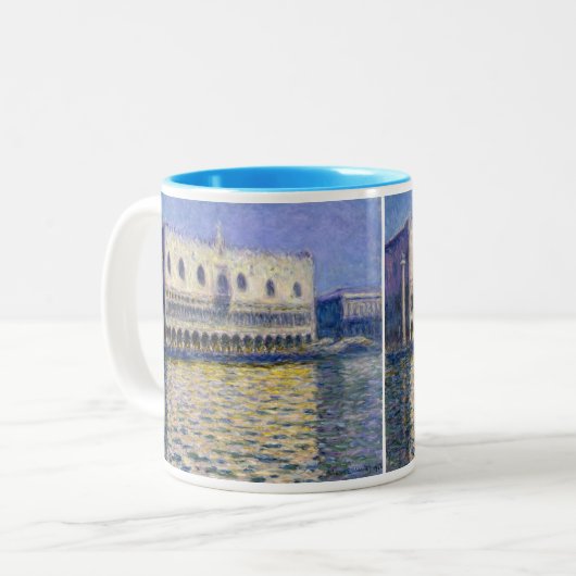 Claude Monet - Hoges-Palast Zweifarbige Tasse (Vorderseite Links)