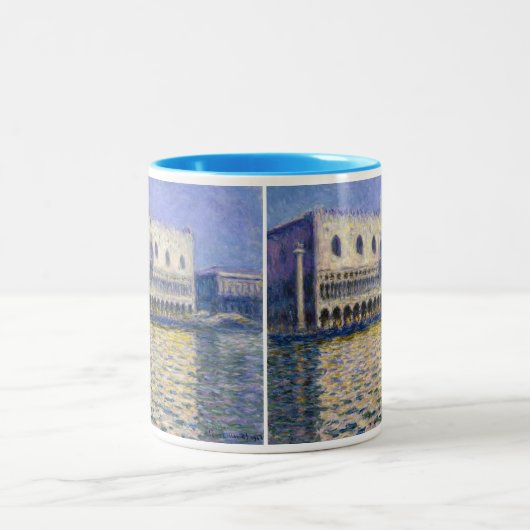 Claude Monet - Hoges-Palast Zweifarbige Tasse (Mittel)
